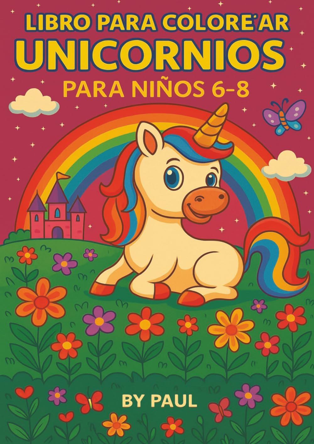 Unicornios Mágicos – Libro de Colorear para Soñar cover